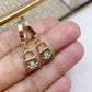 Arete Chapa de Oro COA1328-1