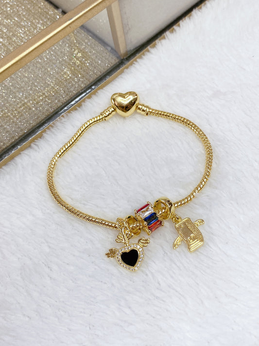 Pulsera Chapa de Oro COP1337-1