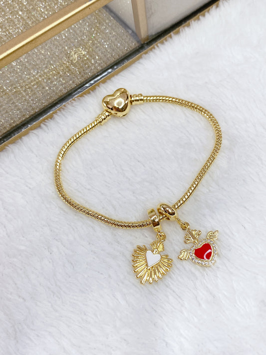 Pulsera Chapa de Oro COP1332-1