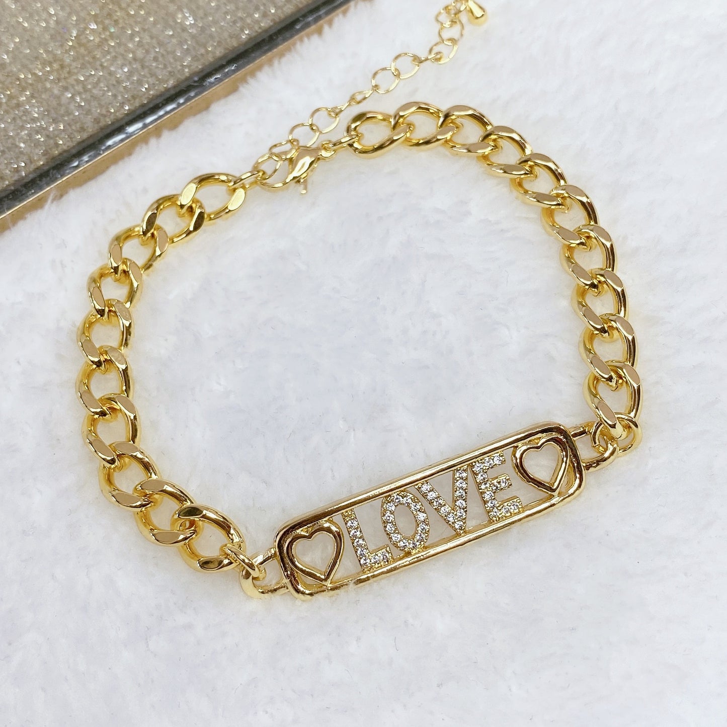 Pulsera Chapa de Oro COP1015-1