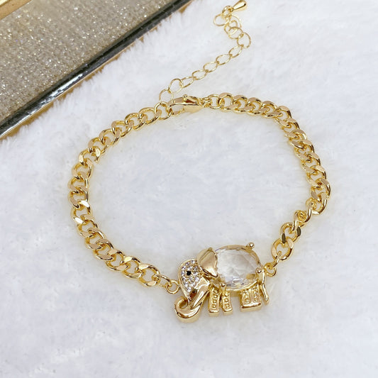 Pulsera Chapa de Oro COP1020-1