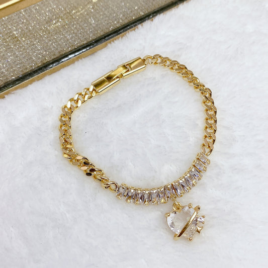 Pulsera Chapa de Oro COP1021-1