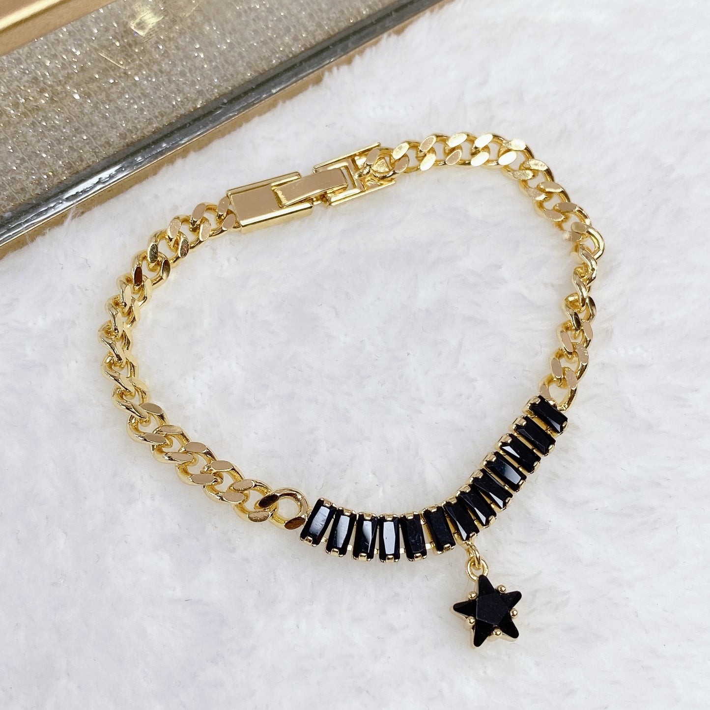 Pulsera Chapa de Oro COP1022-3