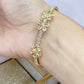 Pulsera Chapa de Oro COP1030-1