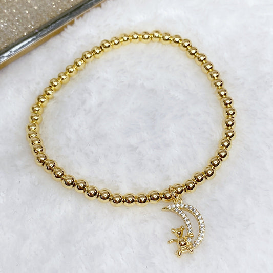 Pulsera Chapa de Oro COP1040-1