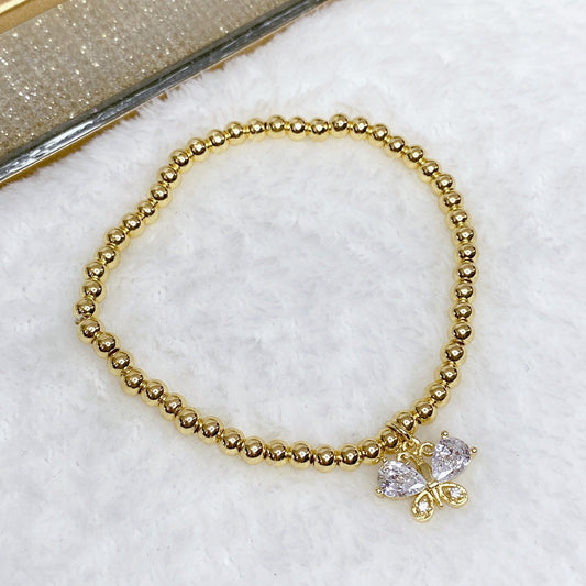 Pulsera Chapa de Oro COP1045-1