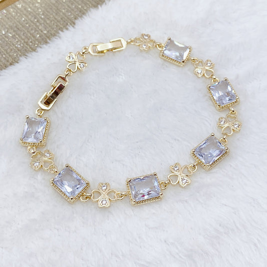 Pulsera Chapa de Oro COP1046-2