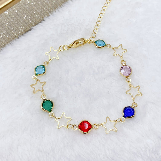 Pulsera Chapa de Oro COP1047-3