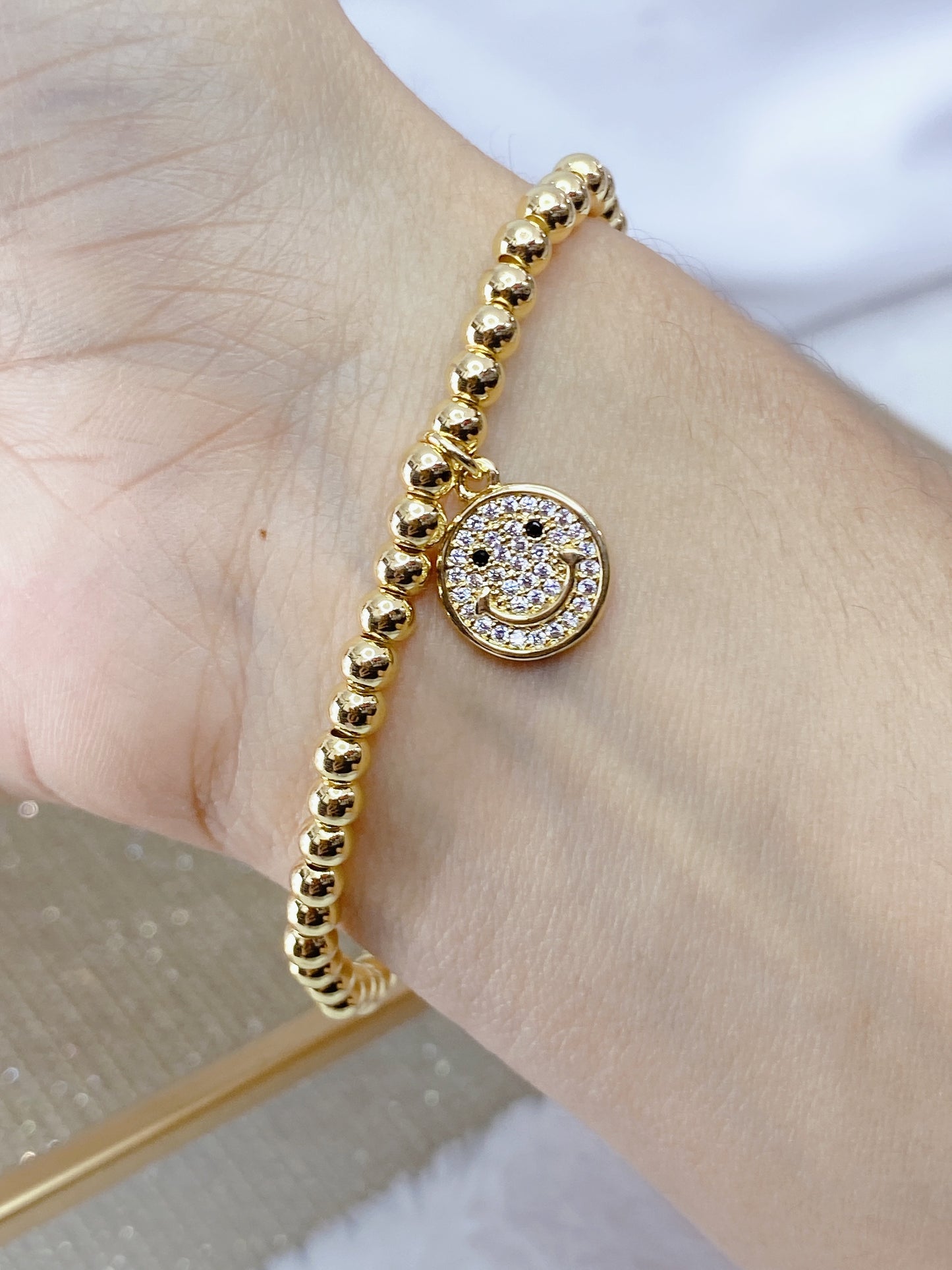 Pulsera Chapa de Oro COP1055-1