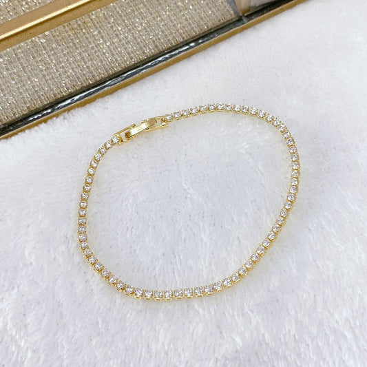 Pulsera Chapa de Oro COP1309-1