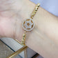 Pulsera Chapa de Oro COP1310-1