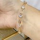 Pulsera Chapa de Oro COP1313-1