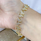 Pulsera Chapa de Oro COP1326-1