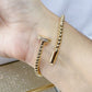 Pulsera Chapa de Oro COP1327-1