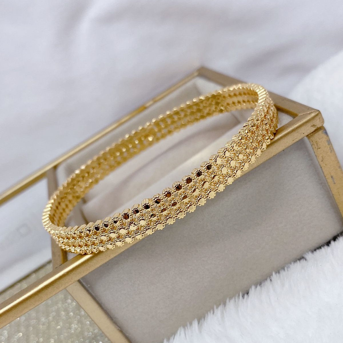 Pulsera Chapa de Oro COP268-1