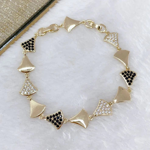 Pulsera Chapa de Oro COP778-1