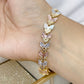 Pulsera Chapa de Oro COP827-1