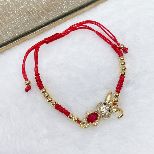 Pulsera Chapa de Oro COP984-2