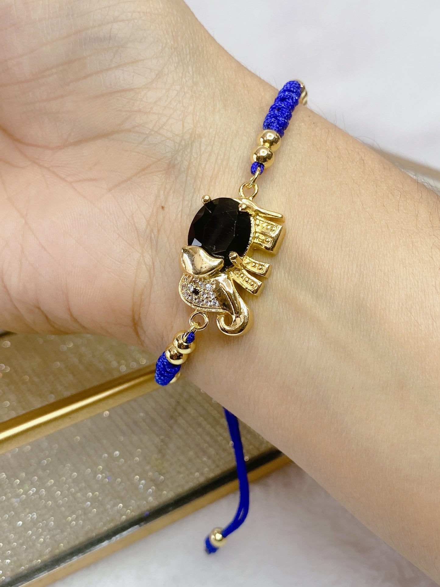 Pulsera Chapa de Oro COP986-4