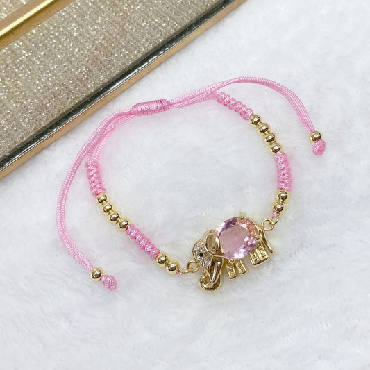 Pulsera Chapa de Oro COP986-5