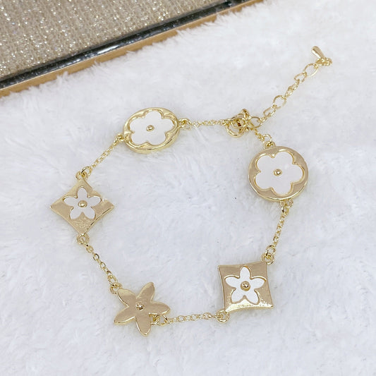 Pulsera Chapa de Oro COP1068-2