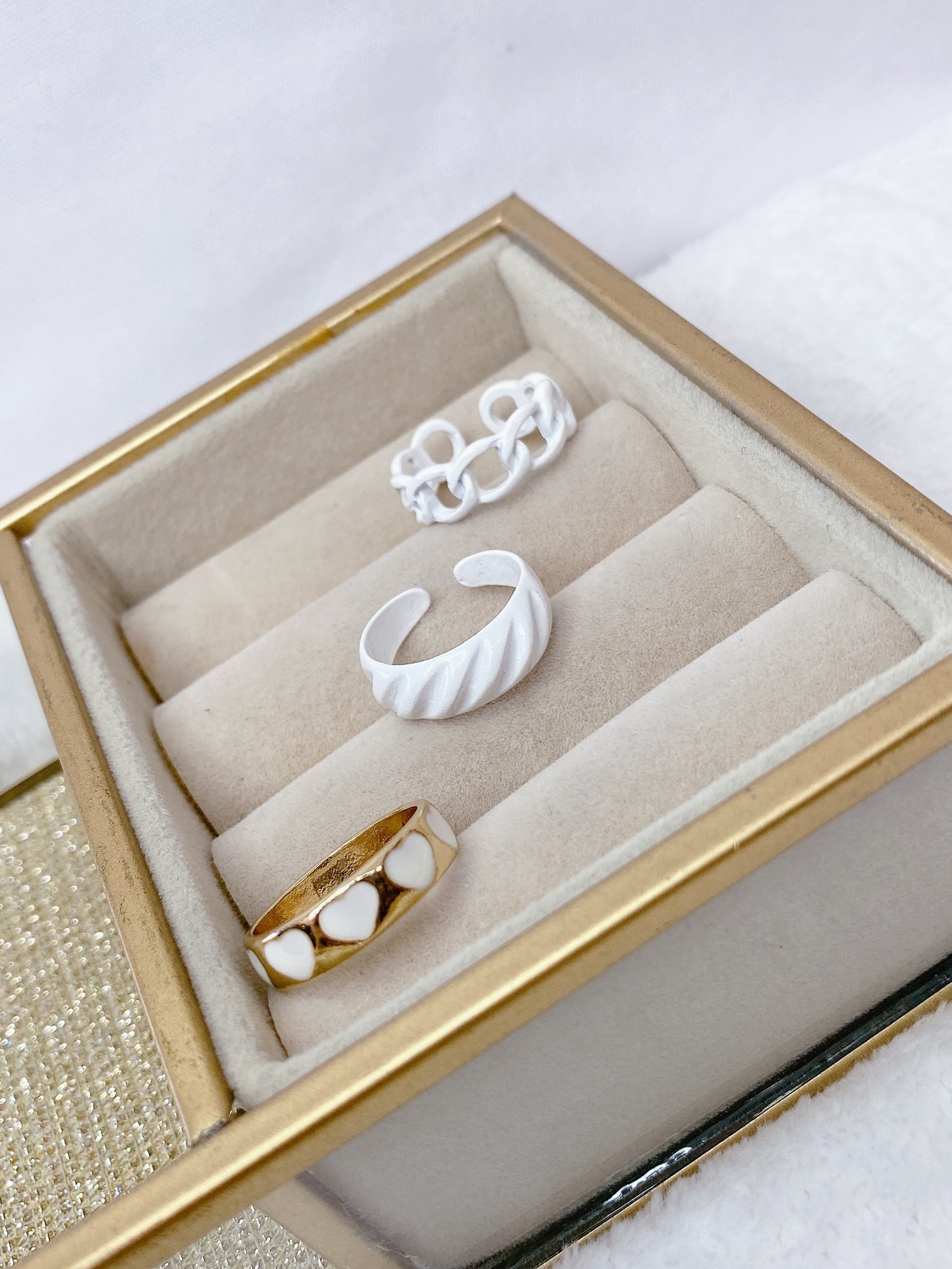 Set de Anillos de Bisuteria RB455-1